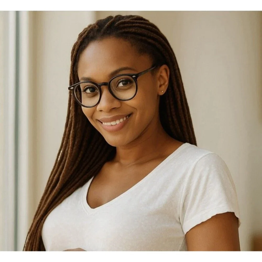 Oliver Peoples OV5459U Romare Eyeglasses | Black Havana | 48-22-145 | Women
